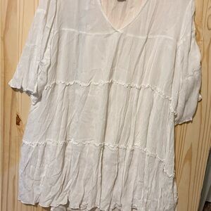 Ariat White Textured Women's Blouse